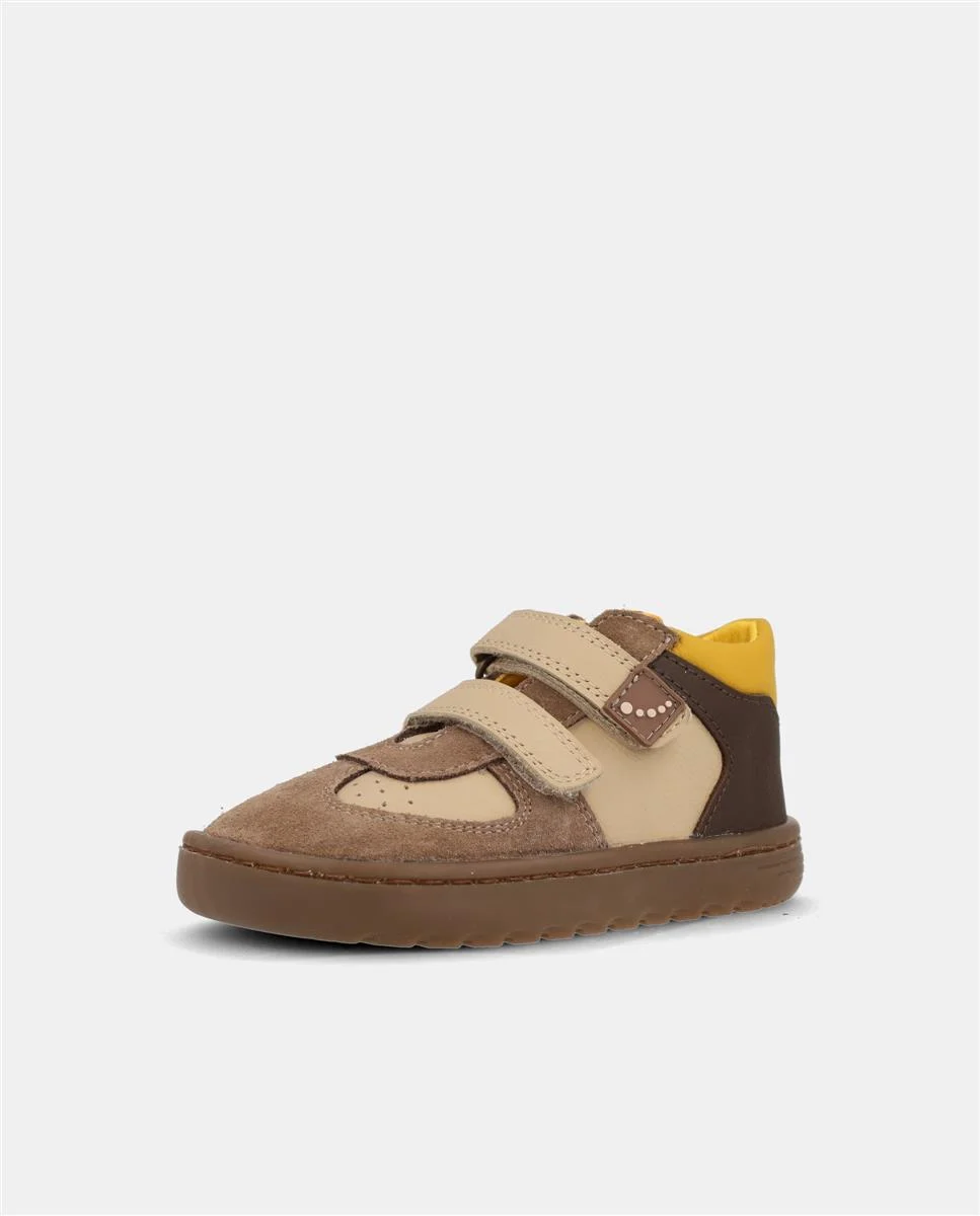 Cierre de velcro de las botas barefoot infantiles Blanditos