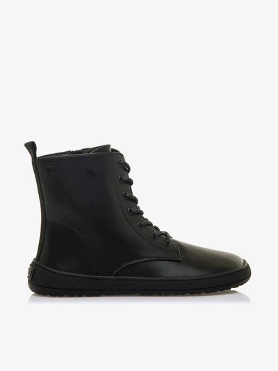 Botines barefoot mujer Mustang Free Polly negros vista frontal