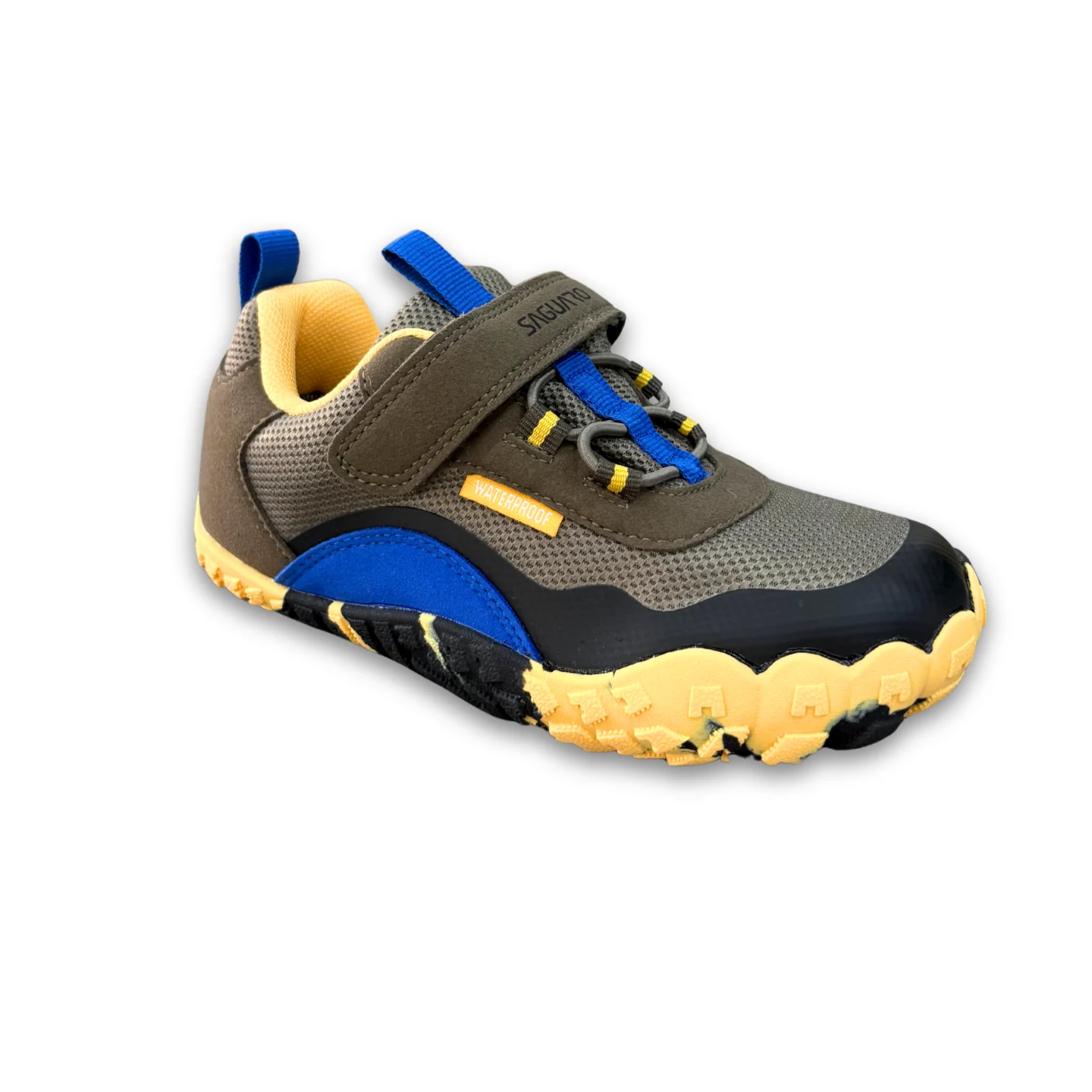 Puntera amplia de las zapatillas barefoot niño Saguaro Quest Low