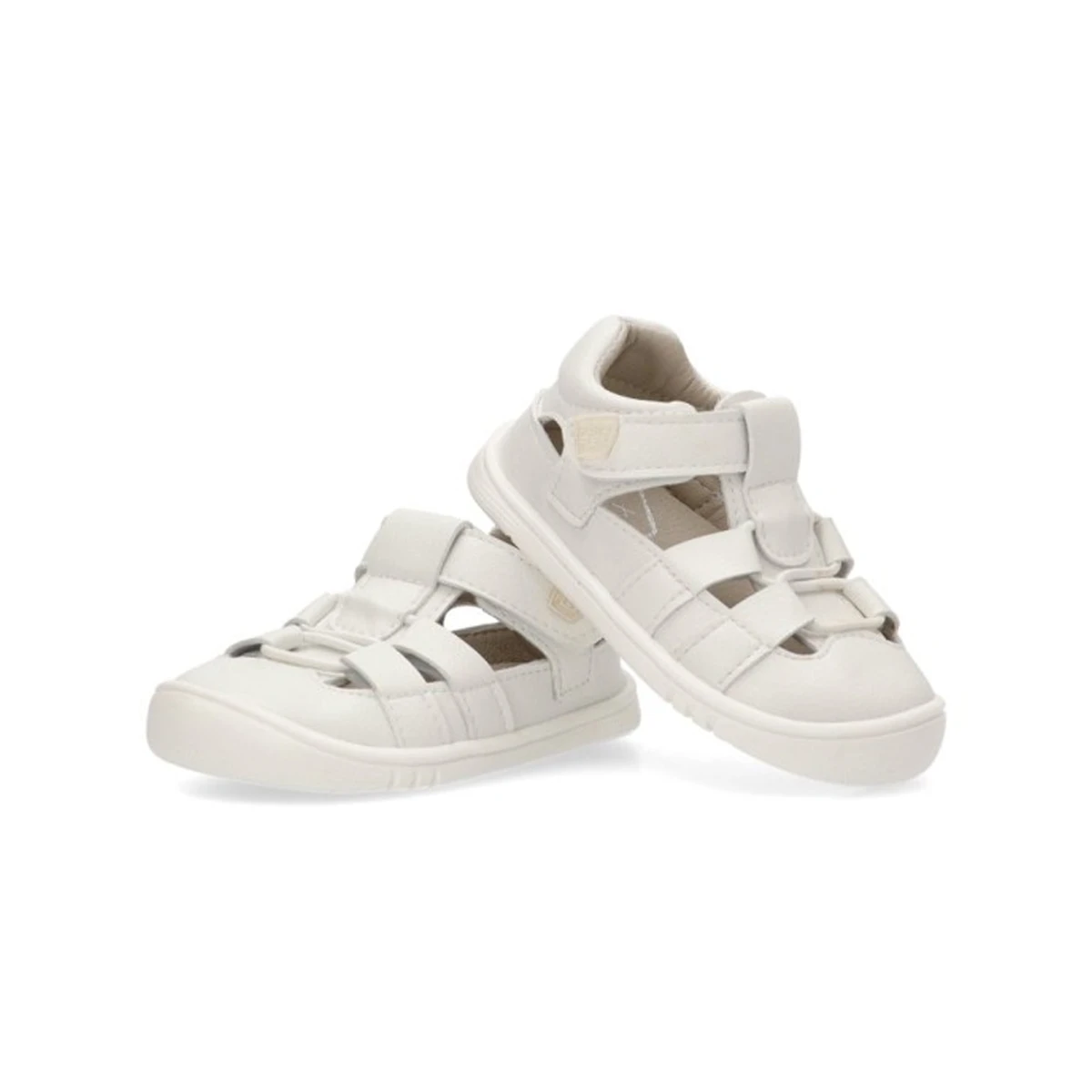 Sandalia Barefoot Piruflex PF274 Blanca | Minimalista