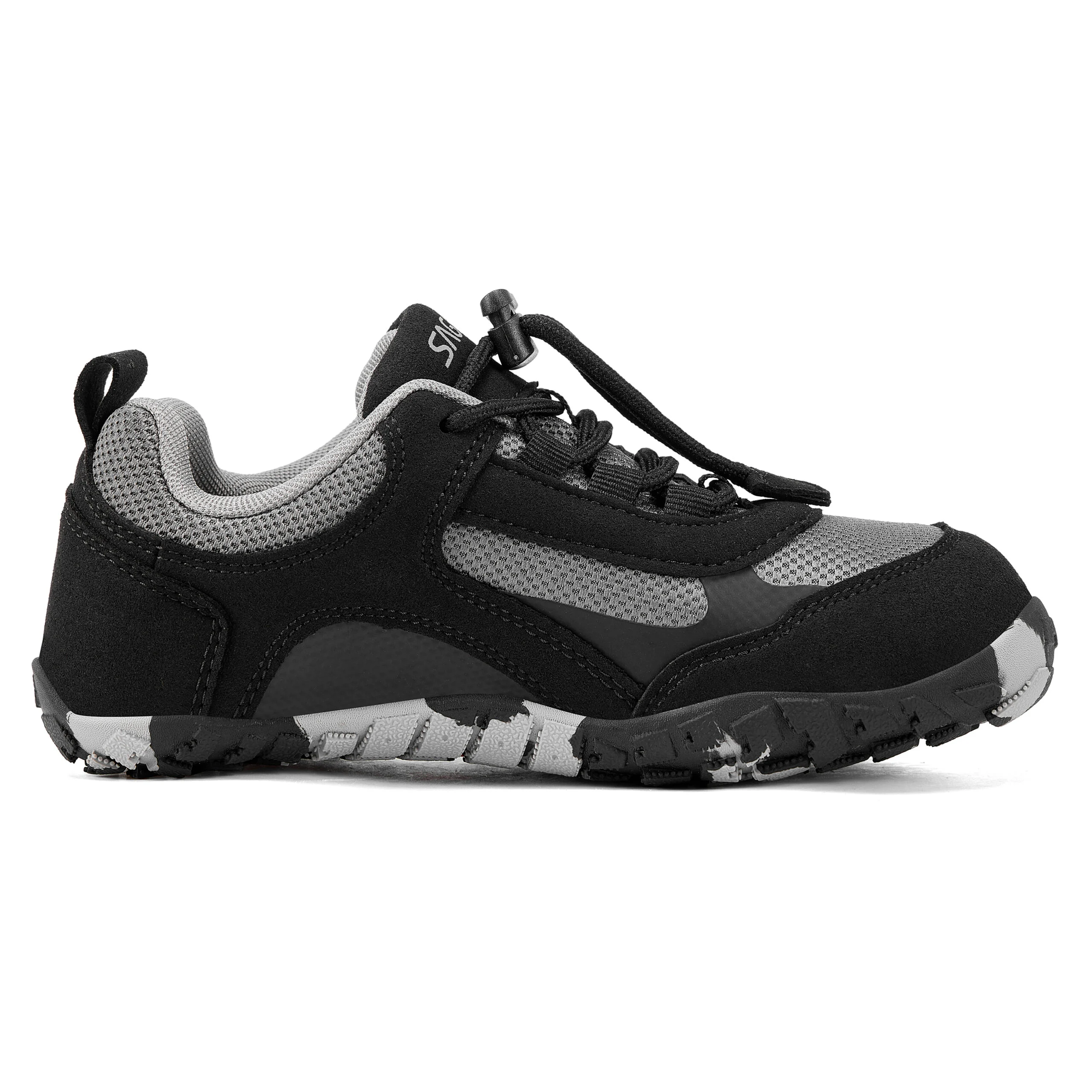 Vista superior de la puntera amplia de las zapatillas Saguaro Root Waterproof