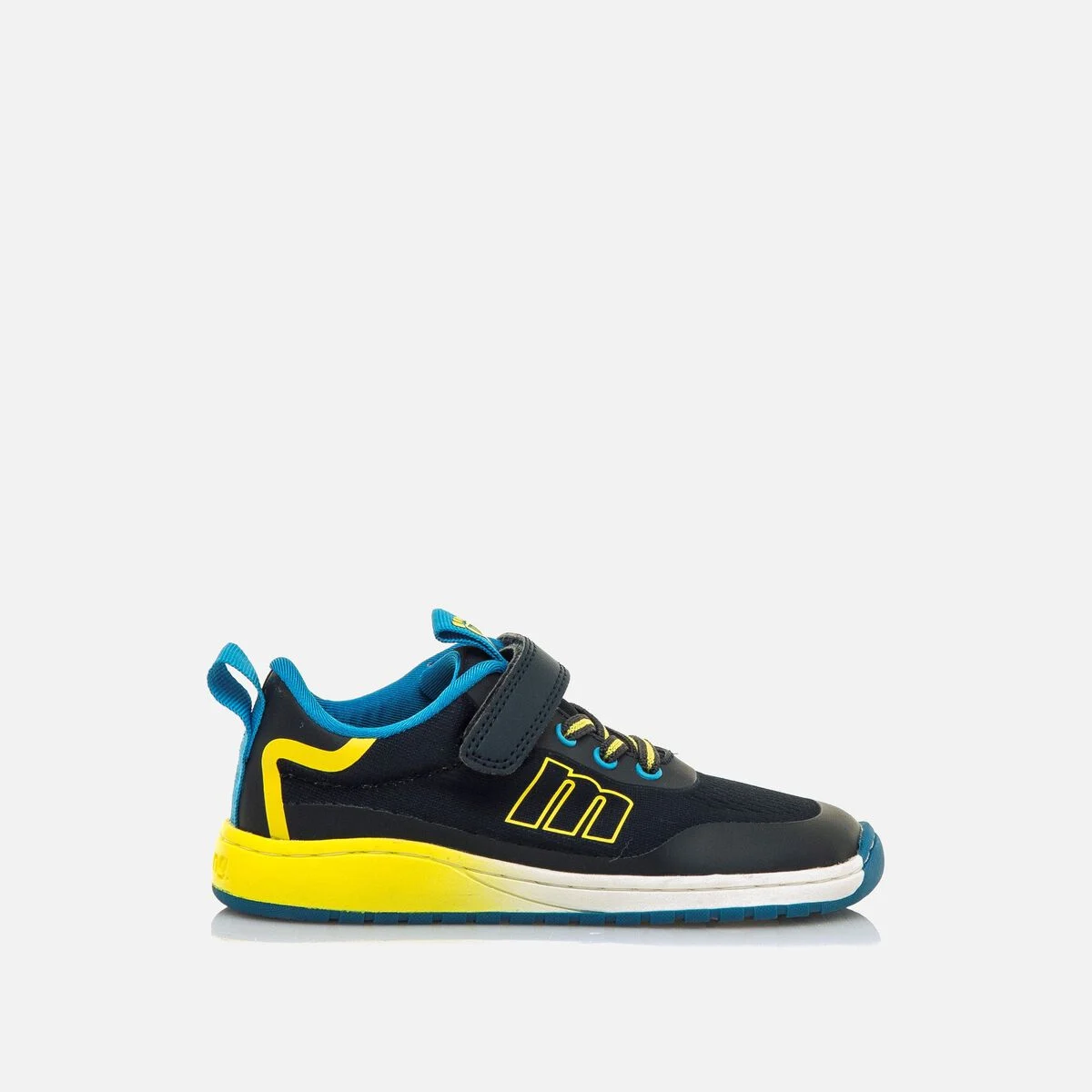 Zapatilla Deportiva FREE Mustang en Azul y Amarillo | Comodidad y Estilo Versátil