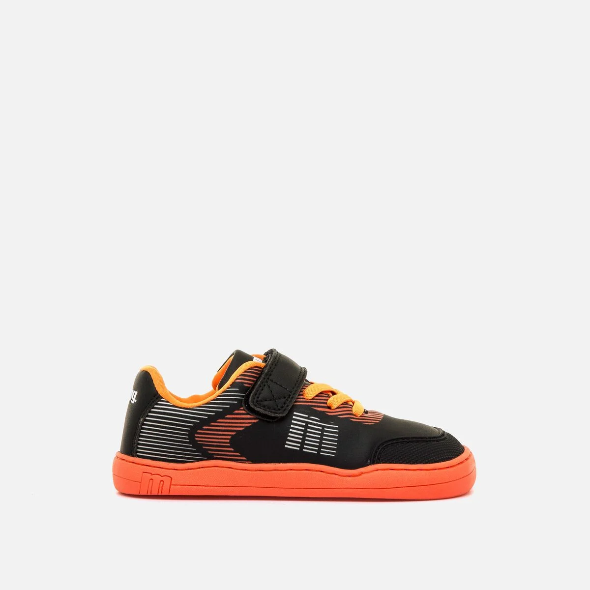 Zapatilla Multideporte FREE Mustang en Negro y Naranja | Comodidad y Estilo Versátil