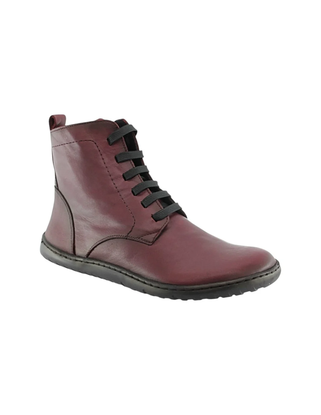 botines vivant barefootc cordones burdeos