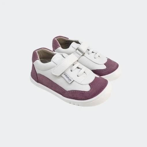 Deportivas Respetuosas Serraje Rosa PF206 Piruflex | Comodidad y Estilo Minimalista