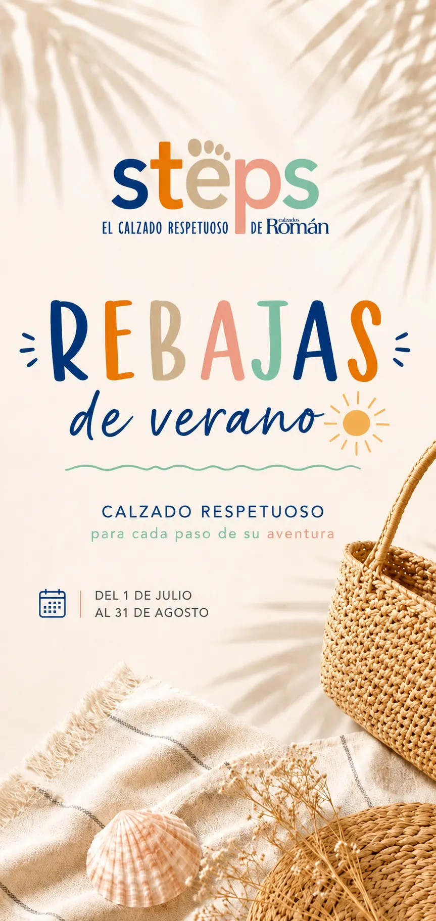 Rebajas de verano en calzado barefoot y zapatos respetuosos Steps Roman