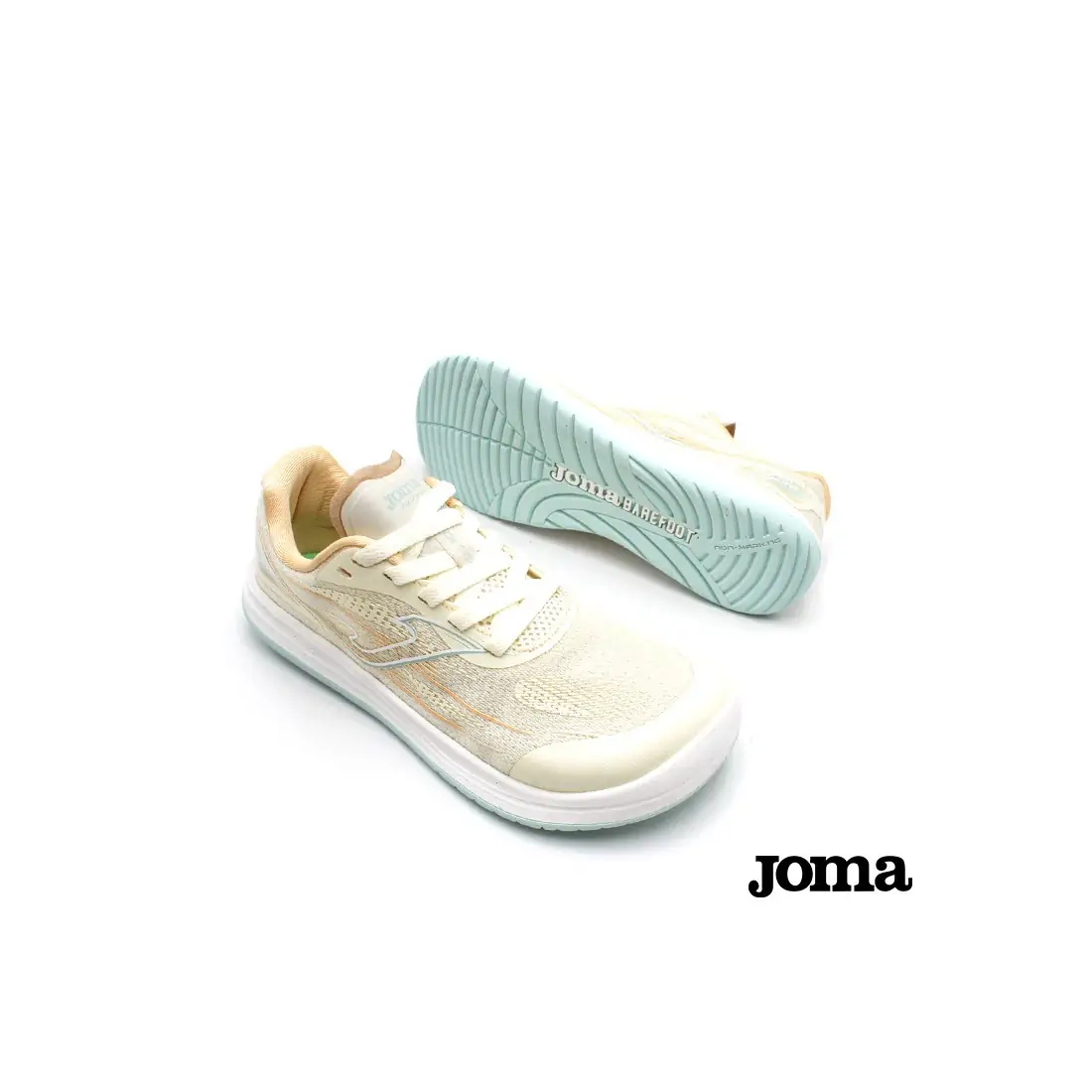 zapatilla running respetuosas joma supercross beige ()