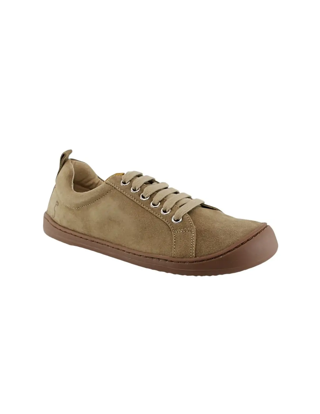 Zapatillas barefoot adulto FlexiNens 8410 piel serraje, calzado minimalista flexible y respetuoso para hombre y mujer